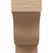 Ekena Millwork 4"W x 8"D x 8"H Classic Newport Rough Cedar Woodgrain TimberThane Corbel, Primed Tan CORUR04X08X08NEWRCPR - alternate 2